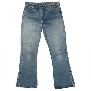 Men’s Vintage Levi’s 517 orange tab bootcut jeans